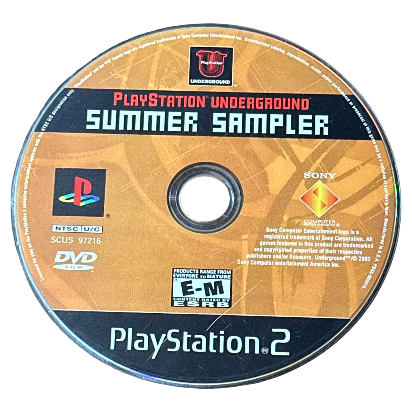 Playstation Underground Summer Sampler [2002] - Playstation 2