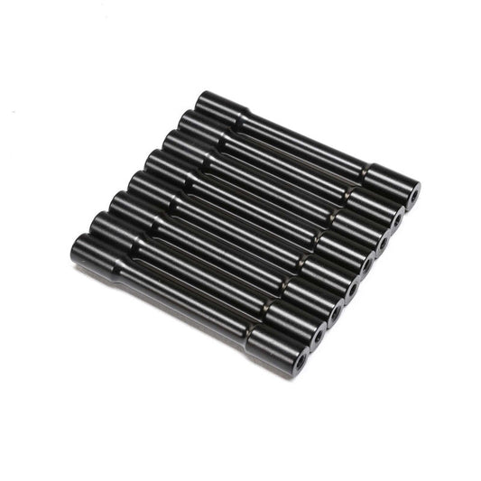 Losi LOS241072 Aluminum Crossbar End Plates Black 8 TLR Tuned LMT