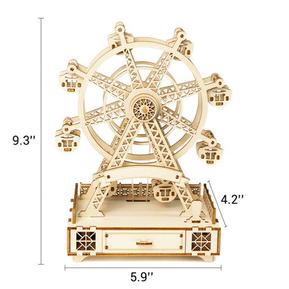 DIY Wooden Ferris Wheel Music Box Kit