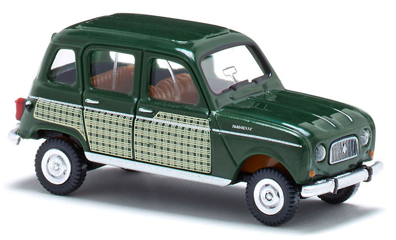 Wiking 022406 1/87 Renault R4 Parisienne, Dark Green, HO Model