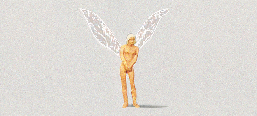 Preiser 29017 HO Scale Standing Female Elf / Pixie Figure