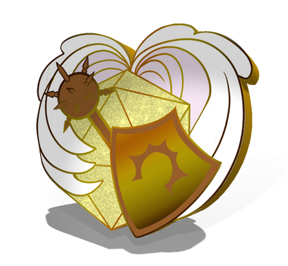 Dungeons & Dragons Role: Cleric Enamel Pin