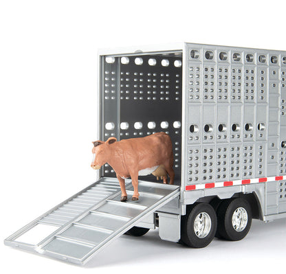 Ertl 47362 1/32 Freightliner 122SD with Cattle Trailer