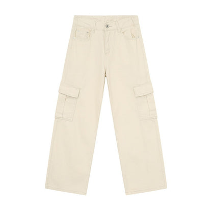Wide Leg Cargo Jeans