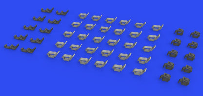 Eduard 635021 1/35 Armor- WWII German Clamps Type 2 (Resin)