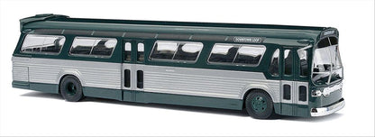 Busch 44500 HO Scale 1959 GMC Fishbowl City Bus Model