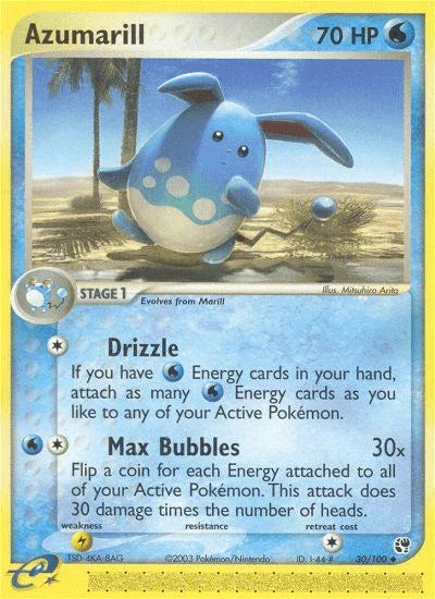 Azumarill (30/100) [EX: Sandstorm]