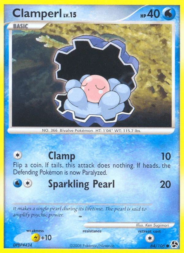 Clamperl (64/106) [Diamond & Pearl: Great Encounters]