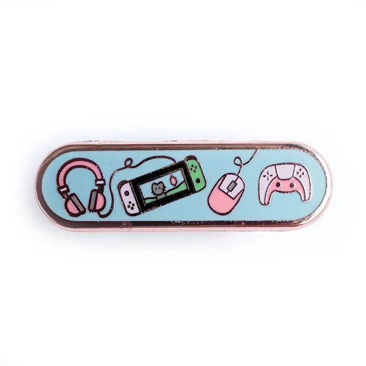 Pride Pals Personality Enamel Pin - Gamer