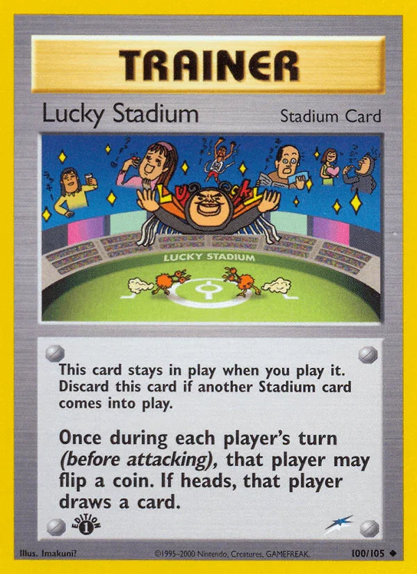 Lucky Stadium (100/105) [Neo Destiny 1st Edition]