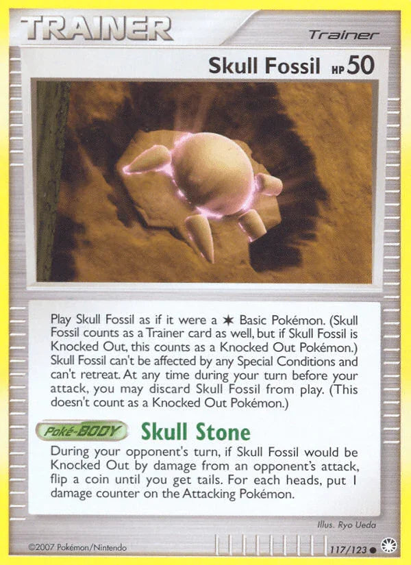Skull Fossil (117/123) [Diamond & Pearl: Mysterious Treasures]