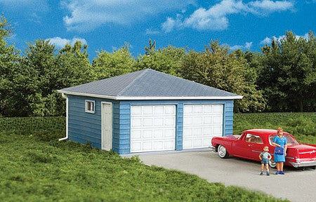 Walthers Cornerstone 3793 HO Two-Car Garage Kit
