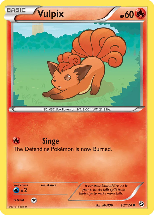Vulpix (18/124) [Black & White: Dragons Exalted]