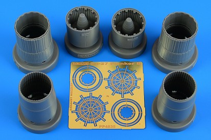 Aires 4835 1/48 Su27 Flanker B Exhaust Nozzles For KTY