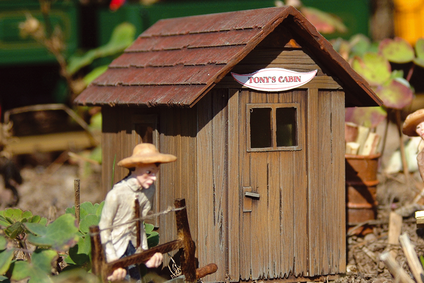 Piko 62261 G Scale Log Cabins 2 Pcs Building Kit