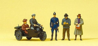 Preiser 10565 HO Scale Pedestrians Pedestrians, Passengers