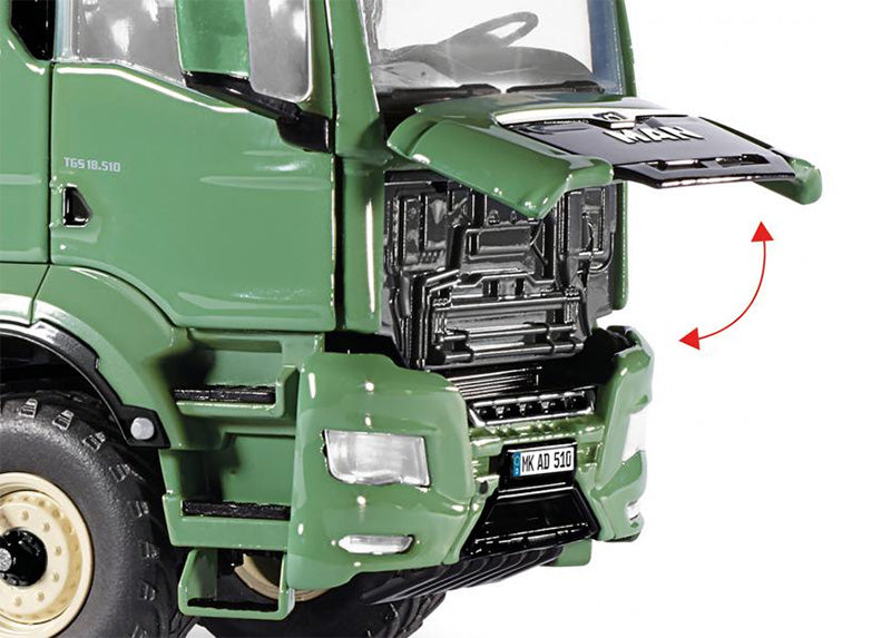 Wiking 077650 1/32 MAN TGS 18.510 4x4 Day Cab, Light Green
