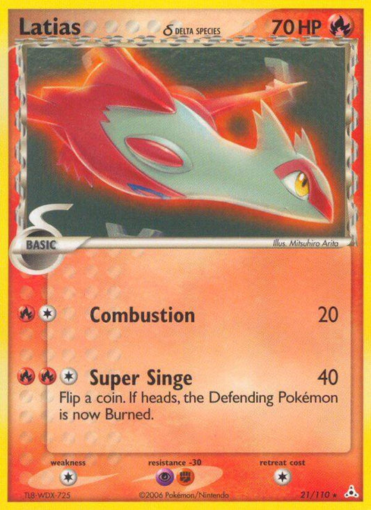 Latias (21/110) (Theme Deck Exclusive) [EX: Holon Phantoms]