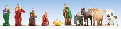 Noch 15922 HO Scale Nativity Figures -- pkg(11)