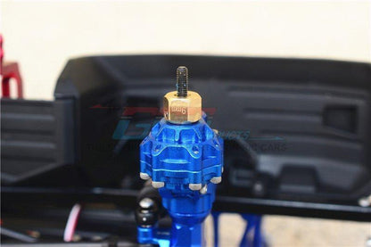 GPM BRASS WHEEL HEX ADAPTERS 9MM TRAXXAS TRX-4