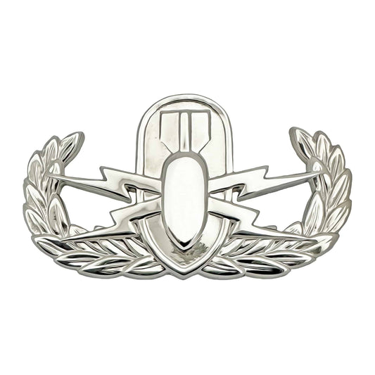 U.S. Army Explosive Ordnance Disposal Basic Full Size STA-BRITE® Pin-on Badge