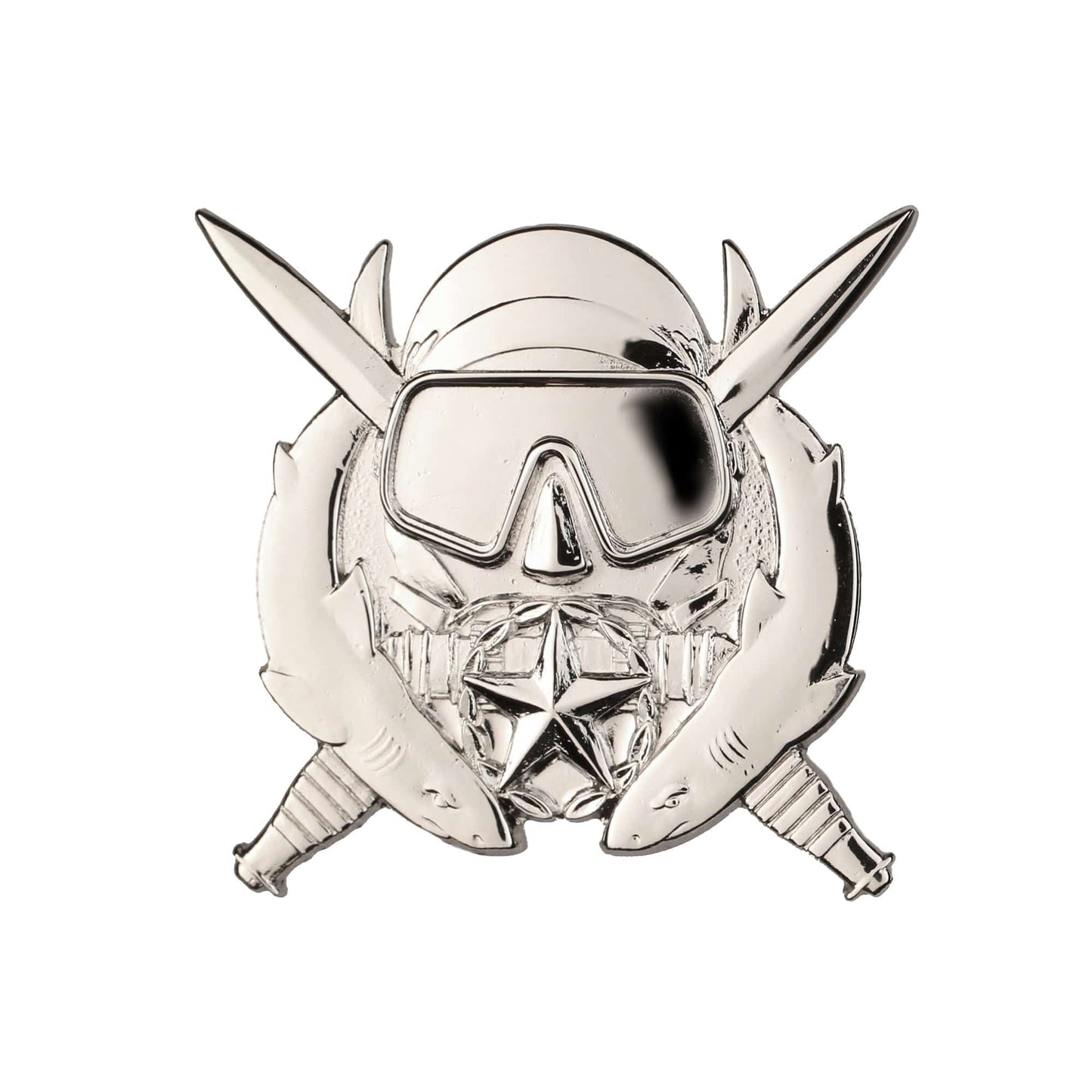 U.S. Army Special Operations Supervisor Diver Full Size STA-BRITE Pin-on Badge