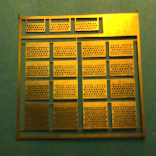 A-Line 29252 Brass Diesel Steps, Athearn Shells - UB/UC HO Scale