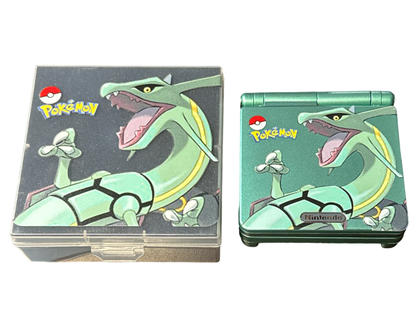 Modded Rayquaza Gameboy Advance SP Console