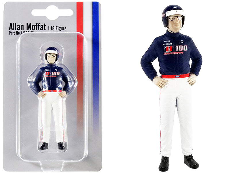 Allan Moffat "U100" Driver Figurine for 1/18 Scale Models by ACME  free shipping USA