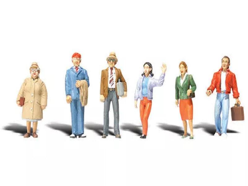 Woodland Scenics A2149 N Train Figures General Public