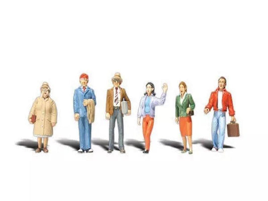 Woodland Scenics A2730 O Train Figures General Public
