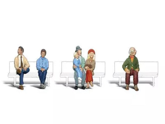 Woodland Scenics A2731 O Train Figures Passengers