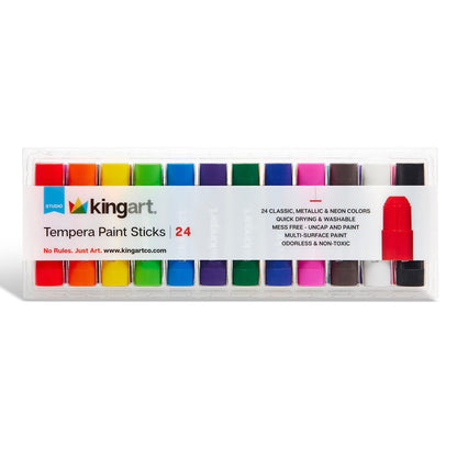 Tempera Paint Sticks – 24 Colors