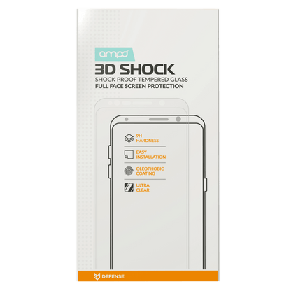 AMPD 3D Glass Screen Protector for Samsung Galaxy A03s by AMPD