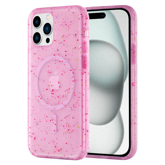 AMPD Jelly Confetti Soft Shell MagSafe Case for Apple iPhone 15 Pro Max by AMPD