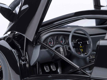 Lamborghini Diablo GTR Deep Black 1/18 Model Car by Autoart