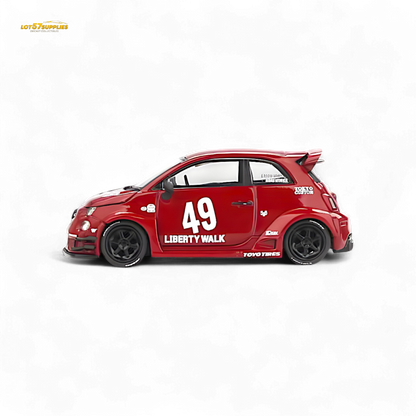 Mini GT LB-WORKS ABARTH 595 Red 1:64