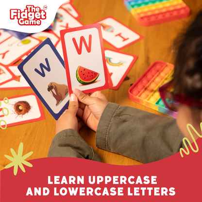 ABC: Learn Uppercase & Lowercase Letters Card Pack - CHOOSE Act