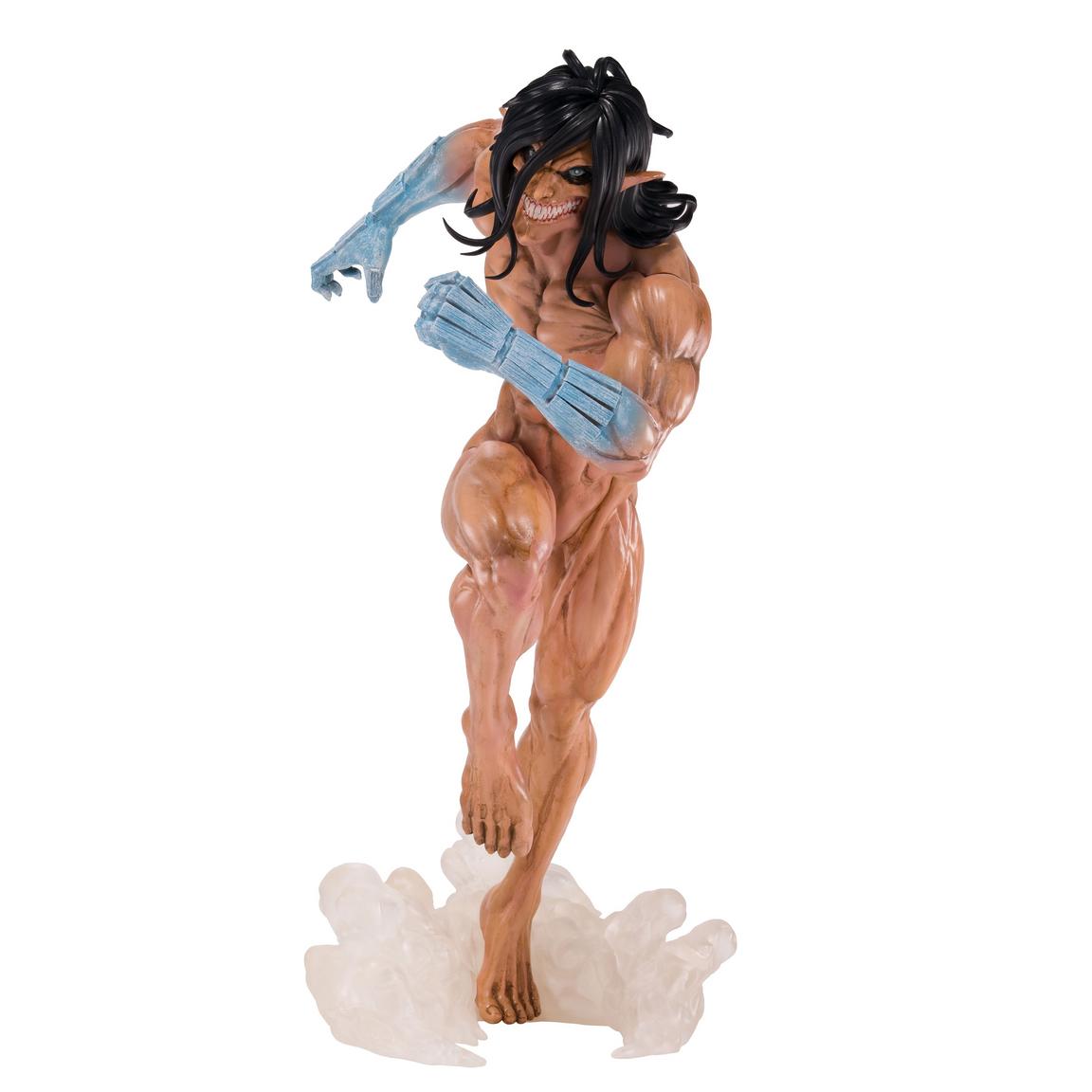 Attack on Titan Eren Yeager Titan Form Super Figure Collection SFC Figure