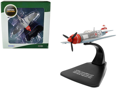 Lavochkin LA7 Fighter Plane Sergei Federovich Dolgushin 156th Fighter Regiment (1945) "Oxford Aviation" Series 1/72 Diecast Model Airplane by Oxford Diecast  free shipping USA