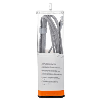 Ventev Chargesync Alloy USB A to Apple Lightning Cable 10ft by Ventev