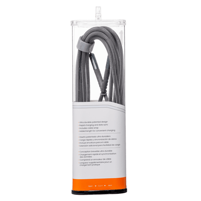 Ventev Chargesync Alloy USB C to Apple Lightning Cable 10ft by Ventev