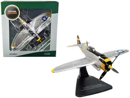 Republic P-47D Thunderbolt Fighter Plane USAAF "Captain Daniel Boone 333rd Fighter Squadron 318th Fighter Group" "Oxford Aviation" Series 1/72 Diecast Model Airplane by Oxford Diecast  free shipping USA