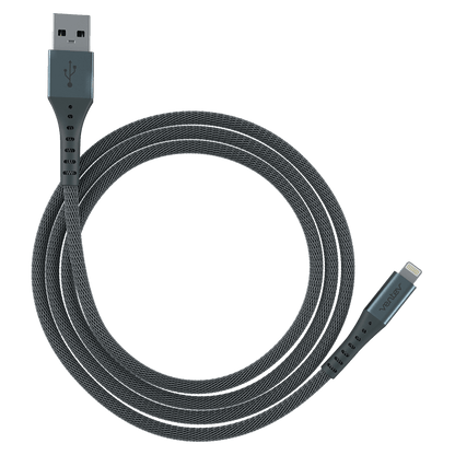 Ventev Chargesync Alloy USB A to Apple Lightning Cable 10ft by Ventev