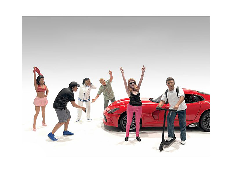 "Figure24 Series 2" 6 piece Figure Set for 1/24 Scale Models by American Diorama  free shipping USA