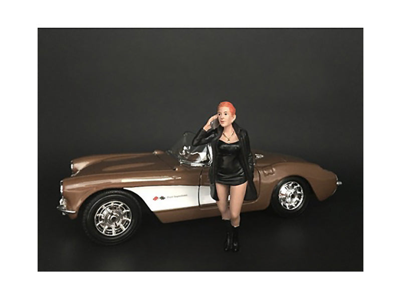 "Ladies Night" Gianna Figurine for 1/24 Scale Models by American Diorama  free shipping USA