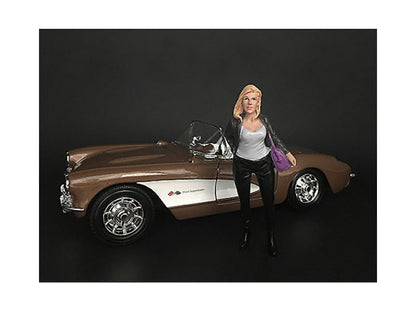"Ladies Night" Angela Figurine for 1/18 Scale Models by American Diorama  free shipping USA