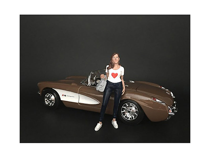 "Ladies Night" Elle Figurine for 1/18 Scale Models by American Diorama  free shipping USA