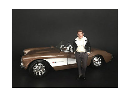 "Ladies Night" Marco (The Owner) Figurine for 1/24 Scale Models by American Diorama  free shipping USA