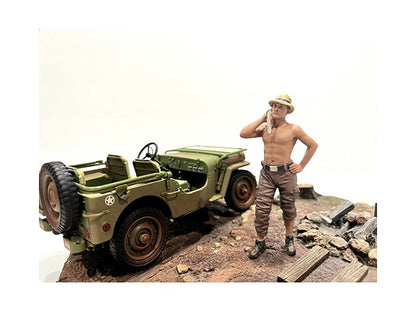 "4X4 Mechanic" Figure 1 for 1/18 Scale Models by American Diorama  free shipping USA